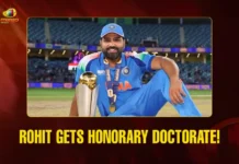 Rohit Sharma to Be Honoured with Honorary Doctorate: From Cricket Legend to Academic Laureate