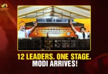 Modi’s Big Rally in Tamil Nadu: NDA Unites 12 Parties, Palaniswami Gets CM Face Role! Modi Arrives!