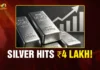 Silver Smashes ₹4 Lakh Barrier — Historic Surge Shocks Markets ₹