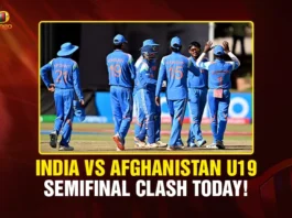 India vs Afghanistan U19 Semifinal Clash Today