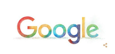 Google Doodle is Busy playing Holi