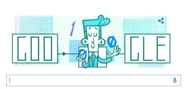 Google honors Claude Shannon, 'juggling father of the information age' 