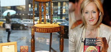 Harry Potter Author JK Rowling's chair auctioned for $394,000