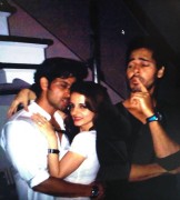 Hrithik, Sussanne, Dino Morea.