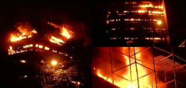 Massive Fire Destroys Delhi's National Histrory Museum