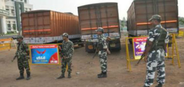 Truck Filled With Rs. 570 Crore Seized By Election Officials In Tamil Nadu