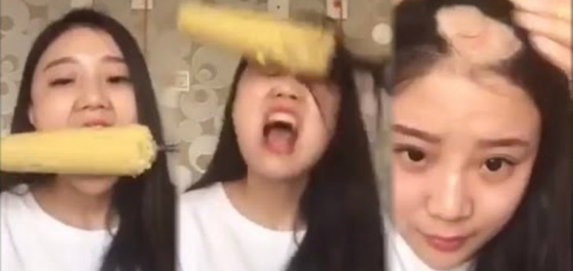 Watch: Woman's hair pulled from head after corn drill challenge - Mango News