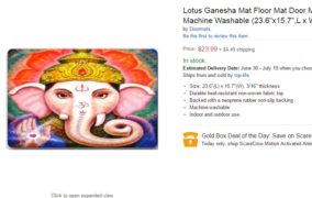 #BoycottAmazon: Twitterites Boycott Amazon After Customers Discover Hindu Gods On Door Mats