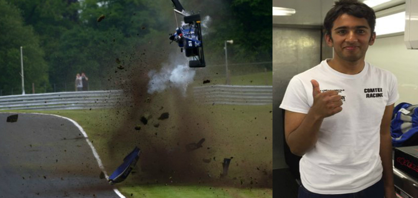 Watch: Indian Origin Ameya Vaidyanathan Escapes Death At British Formula Three Race - Mango News