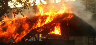 Clashes Between Police and encroches 