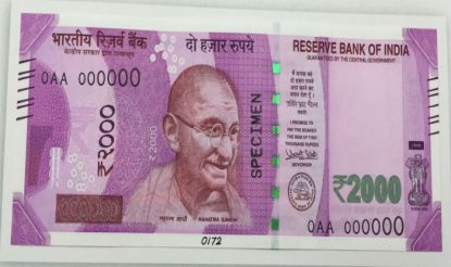 2000 note front