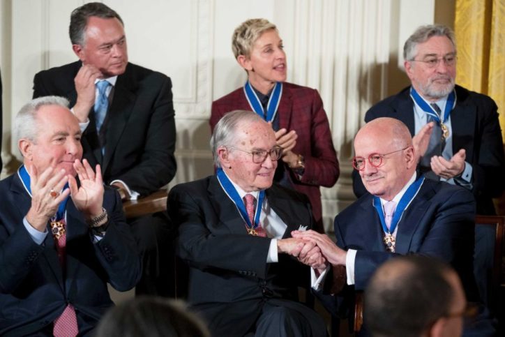 ellen degeneres and 21 recipients of medal of freedom