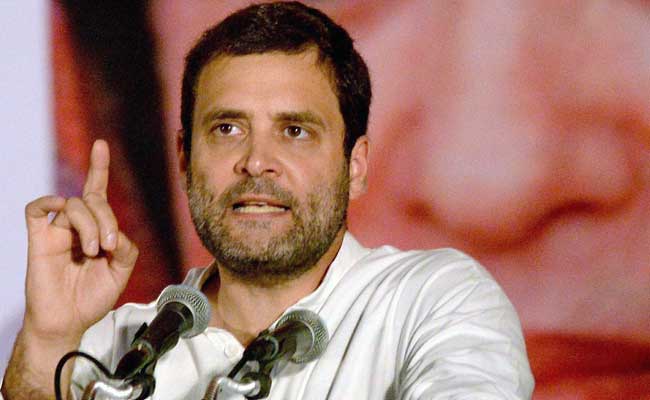 Rahul Gandhi said in Parliament that government was aiding Black money hoarders