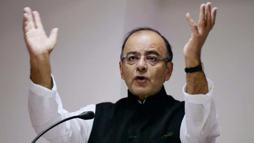 Union Finance Minister Arun Jaitley hinted lower taxes to make India globally competitive.