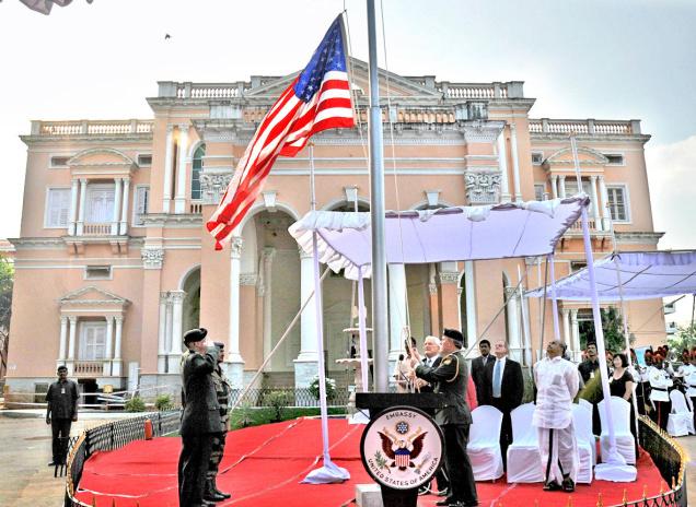 The present U.S. Consulate at Begumpet, Hyderabad.