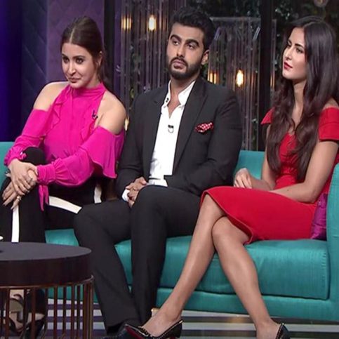 Arjun Kapoor sneaked on the girls, which led Katrina to spill beans on 'I Hate Katrina Club'. 