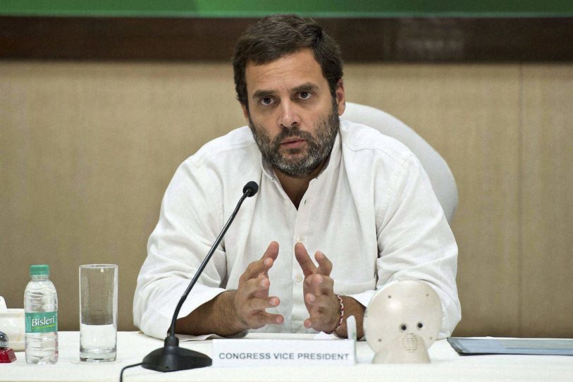 Rahul Gandhi Slams Narendra Modi For GST,Narendra Modi on GST,GST rollout,GST 2017,Goods and Services Tax,PDP BJP coalition government,against GST