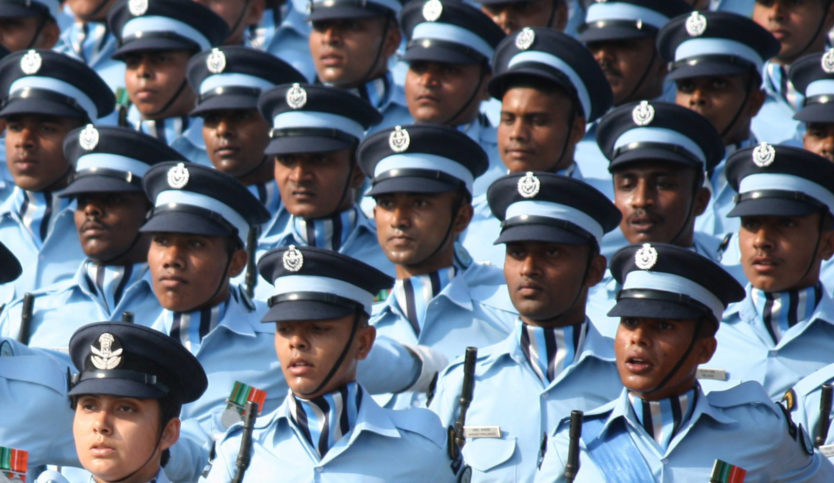 The Indian Air Force is secular and maintains the same law for all personnel. 