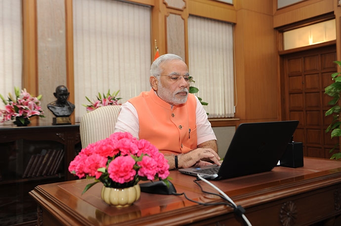 PM Modi urged through Digital Media to make our country a cashless economy
