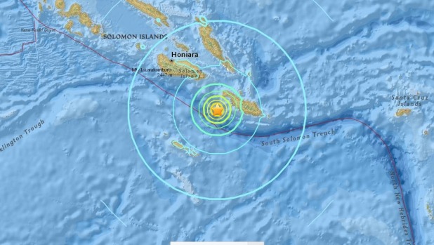 The Solomon islands are prone to frequent earthquakes due to their location near the tectonic plate in Pacific Ocean.