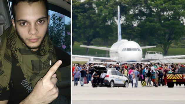 The accused of Florida shootings at the Airport.