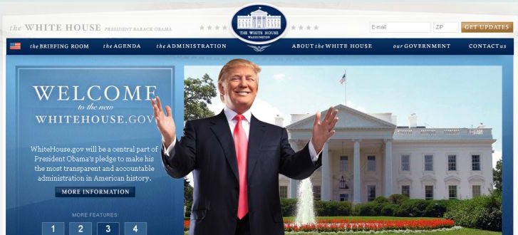 donald-trump-white-house-website