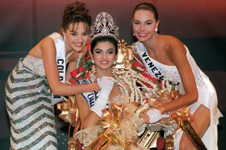 Sushmita Sen became the first Indian to win Miss Universe crown in 1994.