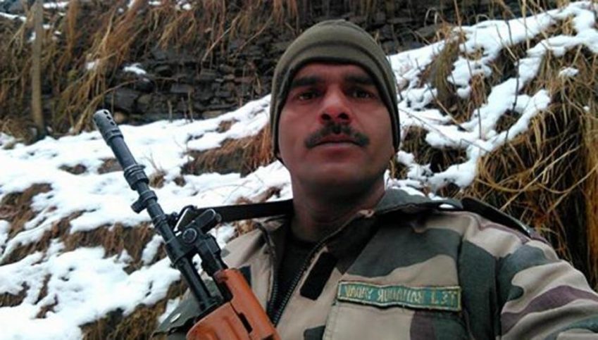 The jawan has allegedly been transferred and given the job of a plumber. 
