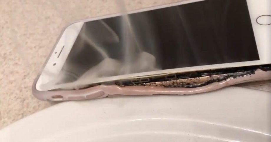 iphone 7 exploded