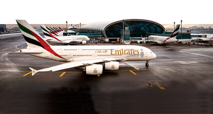 Emirates A380 dublin
