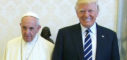Trump Meets Pope,Chubby President Meets Pope,Donald Trump met Pope,Santo Tomas University,global warming, Pope Francis and Trump,international news