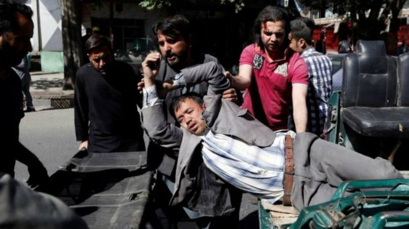 Bomb Blast in Afghanistan,Afghanistan Bomb Blast, Kabul police Basir Mujahid,Taliban,NATO training force,Afghanistan,Kabul Bomb Blast 2017