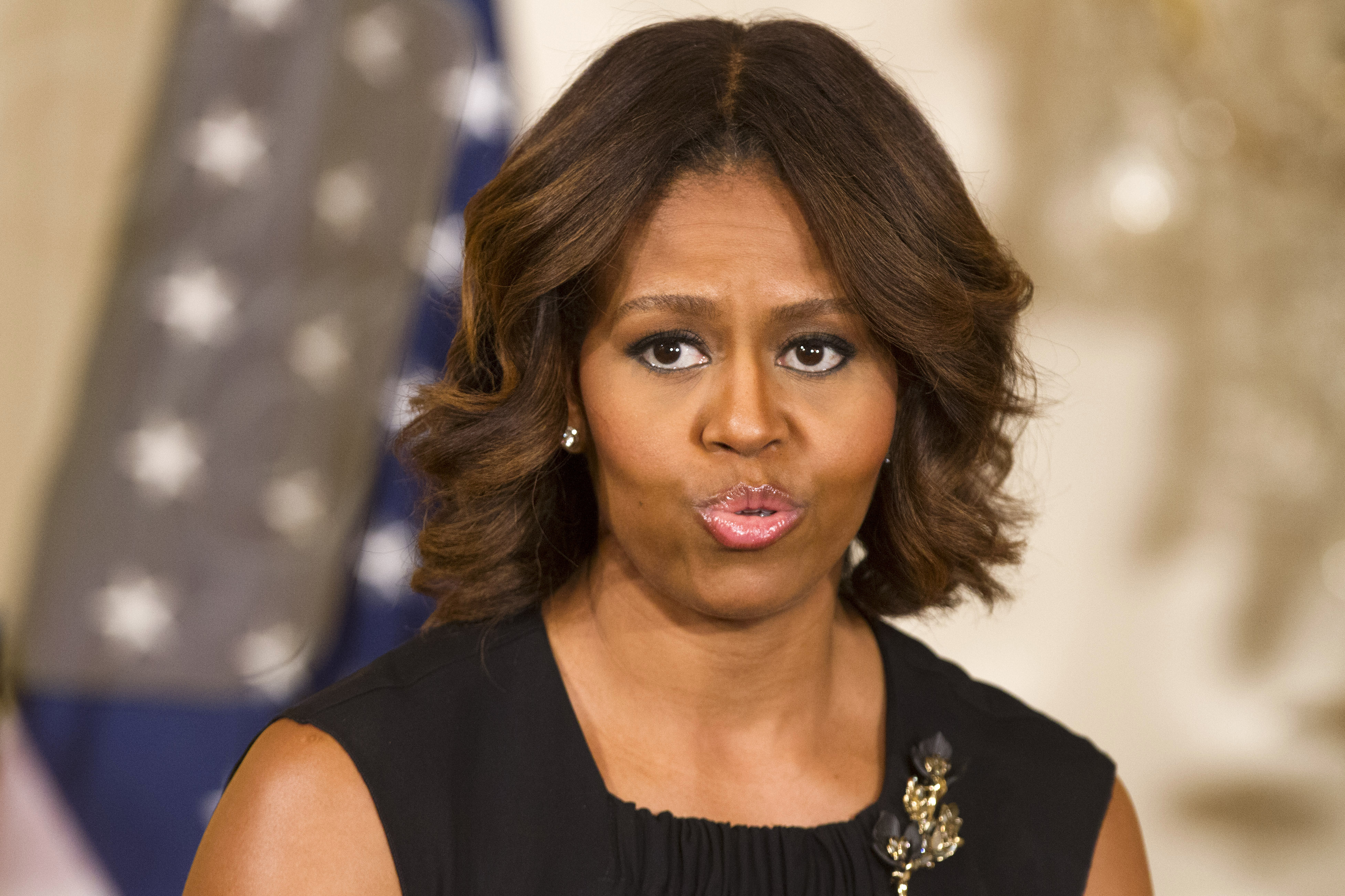 Michelle Obama,Trump,Michelle Obama Opens Up,Barack Obama, US politics, Trump Inauguration,Michelle Obama Side Eye,Michelle Obama reaction