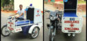 Smaller Ambulance Invented,Mango News,Cheaper Bike Ambulance in Hyderabad,motorcycle ambulance,Mini Ambulance Invented By Mohammed Shahzore Khan,Bike Ambulance Cost,Hyderabad Latest News,Telangana News