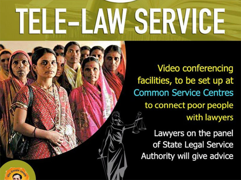 Indian Government Launches Tele Law,Ministry of Law ,Information Technology,Tele Law,tele law services,Government launches Tele Law,Tele Law Scheme ,Tele Law 2017