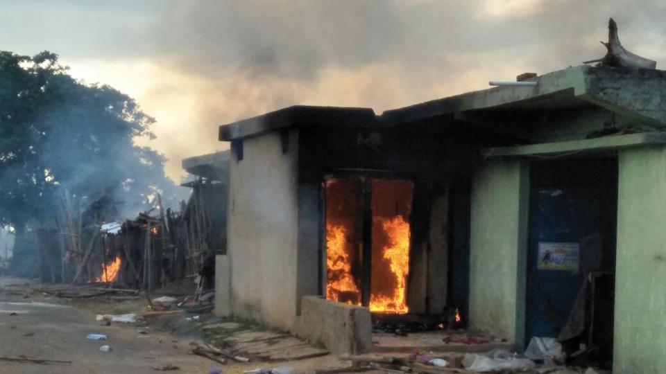 Muslim Man Beaten House Set On Fire Over Beef Conflict,Mango News,Ranchi Latest News,Jharkhand village,Usman Ansari,Union Law Minister Ravi Shankar Prasad,Dead cow,Hospital in Dhanbad
