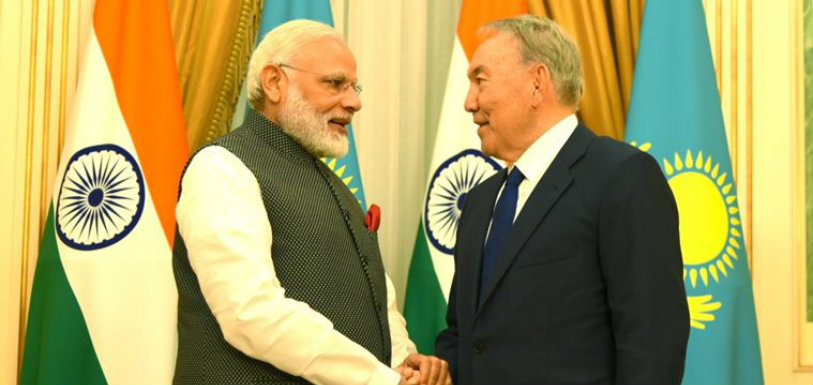 PM Modi Meets Kazakhstan Prez Nazarbayev,SCO Summit 2017,Mango News,Prime Minister Narendra Modi,Shanghai Cooperation Organisation,Future Energy 2017,Pakistan Prime Minister Nawaz Sharif,Indian PM Modi,Political News