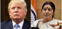 Paris Climate Agreement,Sushma Swaraj Clears Donald Trumps Accusations ,Minister of External Affairs Sushma Swaraj,Sushma Swaraj press conference,international news
