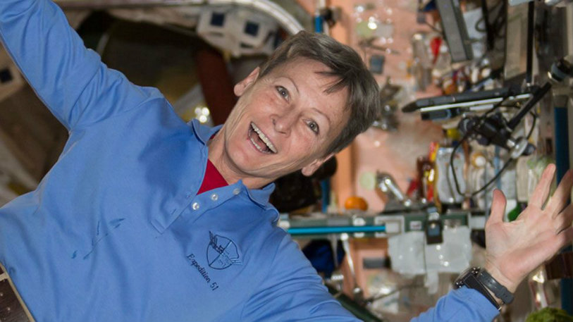 Astronaut Peggy Whitson Breaks Record,Peggy Whitson Breaks Record, Peggy Whitson,NASA astronaut Peggy Whitson ,#Peggy,Hurricane Harvey,International Space Station