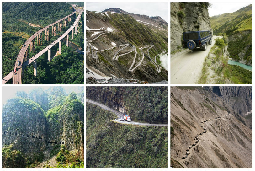 9 Most Dangerous Roads in the World ,Most Dangerous Roads in the World ,Dangerous Roads in the World ,Roads in the World ,most haunted roads in the world,deadliest roads in the world,scariest roads all over the world, Dangerous Roads