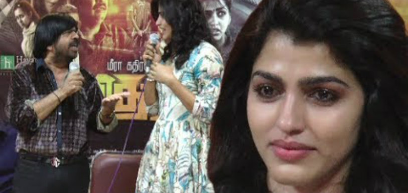 Tamil Actor T Rajendra Ridicules Actor Dhaniska,Mango News,Actor T Rajendar About Top Actors,Actress Dhansika Latest News,T Rajendar Insults Tamil Actress Dhansika on Stage,T Rajender Takes on Dhansika at Vizhithiru press meet,Actor T Rajendra Insults Heroine Sai Dhanshika On Stage,Tamil movie lovers,T Rajendra upcoming Tamil thriller film