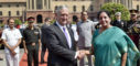 Nirmala Sitharaman Hosts U.S. Counterpart James Mattis,Defence Minister Nirmala Sitharaman,Indian troops in Afghanistan,Donald Trump,US Counterpart James Mattis,Mango News,Defence Minister Nirmala Sitharaman rules,james mattis visits in india