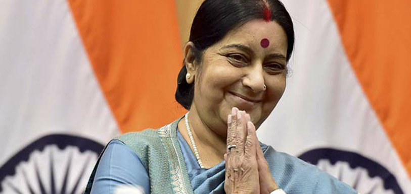 Sushma Swaraj Gives Gift Of Life This Diwali,Mango News,Latest News on Sushma Swaraj,Sushma Swaraj Celebrates Diwali 2017,Sushma Swaraj Diwali Gift,Indian High Commission in Pakistan