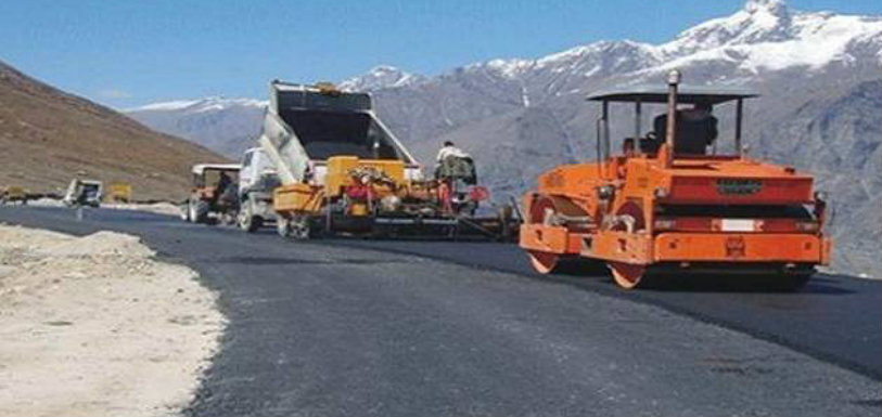 India BRO Team Builds The Highest Motorable Road in Ladakh,Mango News,BRO builds worlds highest motorable road in Ladakh,Border Roads Organisation Latest News,#BRO,#Ladakh,BRO Latest News,The world's tallest road built near the Chinese border in Ladakh,India builds world's highest motorable road in Ladakh