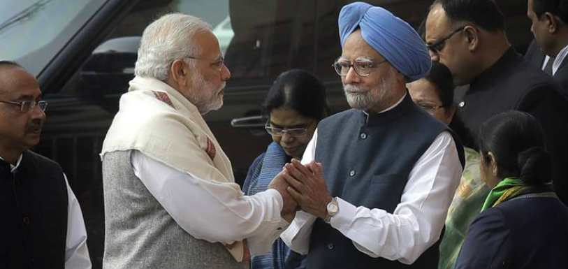 PM Modi and Manmohan Singh Reconcile Their Differences,Mango News,Latest Political News,India Politics News 2017,Parliament Winter Session,Congress Demanding Apology from PM Modi,Gujarat Assembly Polls,PM Modi apologizes,Parliament Winter Session Live Updates