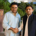 KTR Meets Former Chief Minister Akhilesh Yadav,Mango News,Current Breaking News,India News Live Updates,KTR meets Akhilesh Yadav in Lucknow,IT Minister KTR Meets Former Uttar Pradesh Chief Minister Akhilesh Yadav,KTR Meet Akhilesh Yadav to discuss Third Front,Federal Front