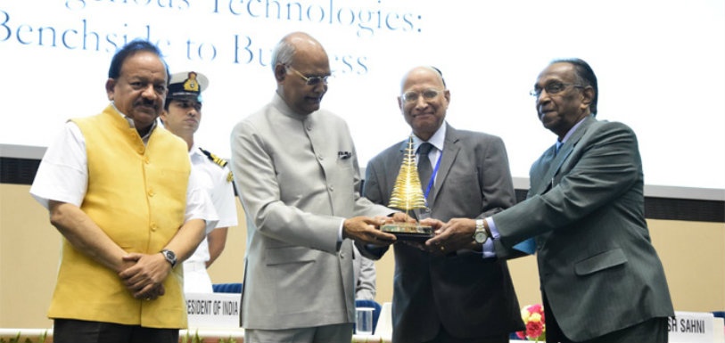 Hyderabad Company Bharat Biotech,Bharat Biotech Receives National Technology Award,Mango News,Breaking News Headlines,India News Live Updates,2018 National Technology Award,Technology Day event,National Technology Day 2018,President Ram Nath Kovind