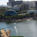 Hyderabad: GHMC Cleans Durgam Cheruvu Lake Hyderabad GHMC Cleans Durgam Cheruvu Lake,Mango News,Breaking News Headlines,India News Live Updates,Hyderabad Breaking News,GHMC Cleans Durgam Cheruvu Lake,Hyderabad Durgam Cheruvu Lake,Durgam Cheruvu Lake Massive Clean Up,Durgam Cheruvu Lake Restoration,Hyderabad Lakes