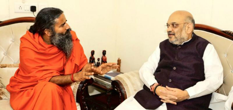2019 Elections,BJP Chief Amit Shah Ask Baba Ramdev For Help,Breaking News Headlines Today, Hyderabad news today live, India News Now,India Political News,BJP Chief Amit Shah met with Baba Ramdev,2019 National Elections,2019 General Elections,2019 Lok Sabha election