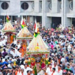 141st Rath Yatra Begins Today: Amit Shah Performs Mangal Aarti, Jagannath Rath Yatra begins in Ahmedabad, Ahmedabad Latest News, Puri, Ahmedabad celebrate Jagannath Rath Yatra, Puri Celebrate Jagannath Rath Yatra, Lord Jagannath's Rath Yatra, Mango News, Latest National News, India News Headlines